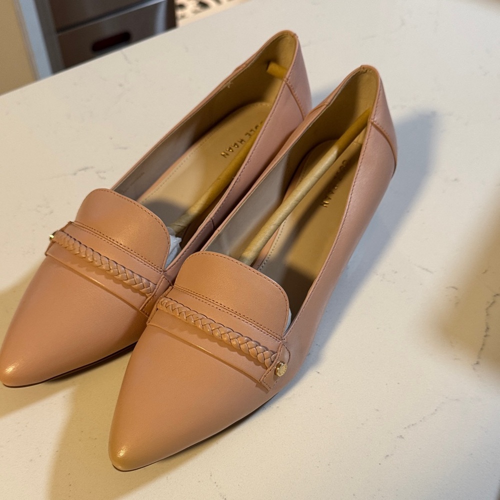 Cole Haan Blush Pink Loafers